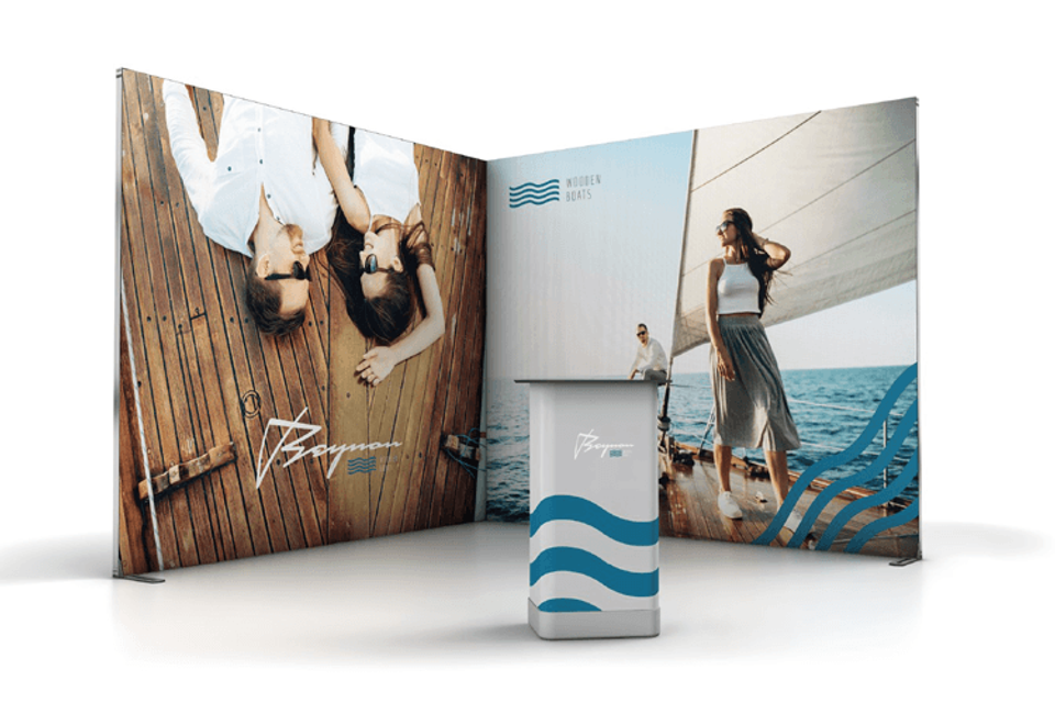 Nieuwe stijlvolle modulaire stand die echt makkelijk is op te bouwen!