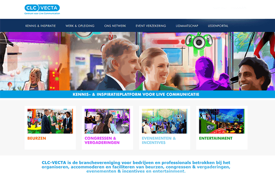 Nieuwe website CLC-Vecta