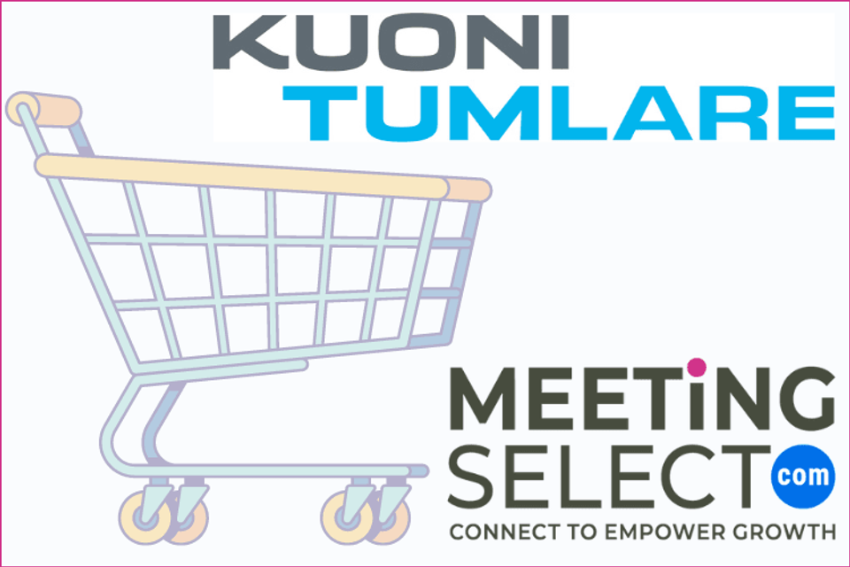 Logo's Kuoni Tumlare en MeetingSelect