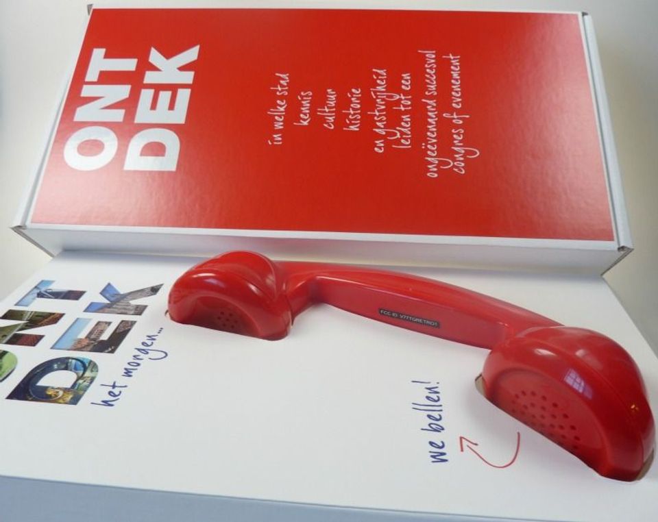 Ontdek Leiden DM actie 'We bellen!)