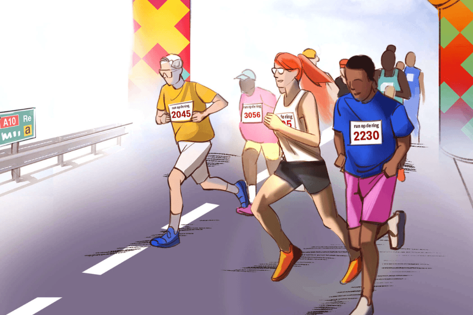 De Run op de Ring wordt gehalveerd