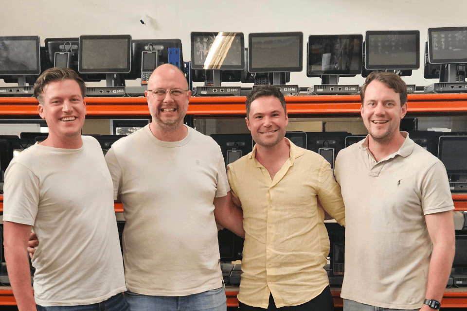 Oprichters van Weeztix en SJEF