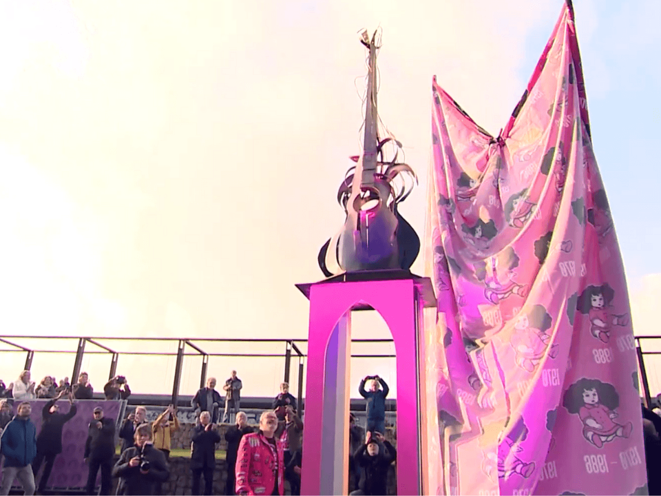 Pinkpop monument Geleen