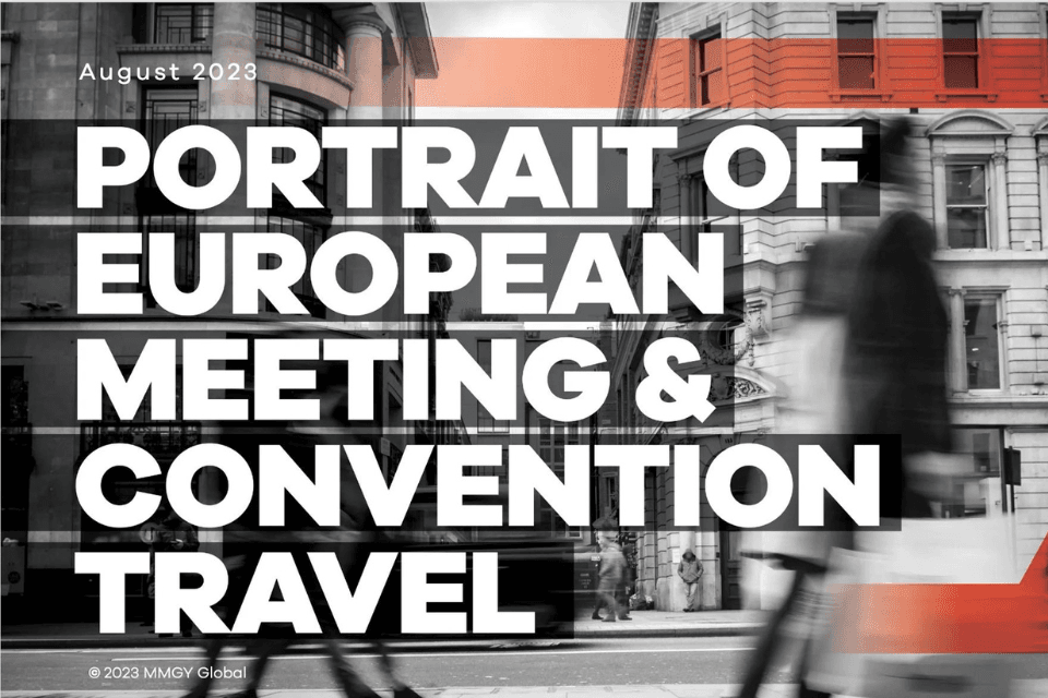 Cover rapport Portrait of European Meetings and Convention Travel
