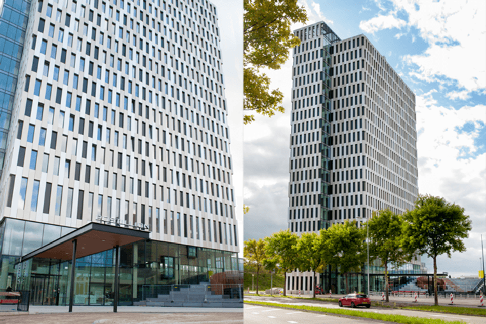 Postillion Hotel Amsterdam vooraanzicht