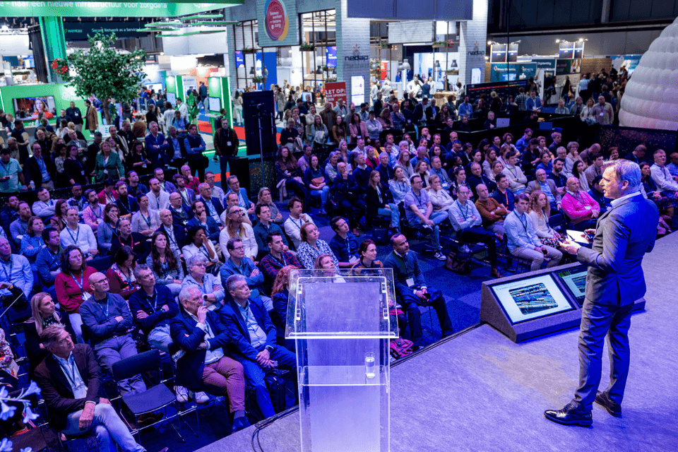 Presentatie tijdens Vakantiebeurs