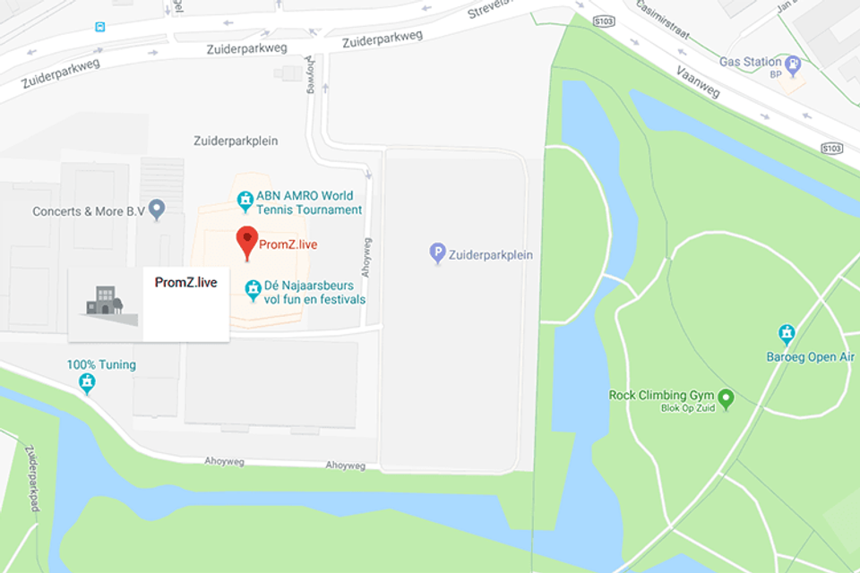 PromZlive op Google maps