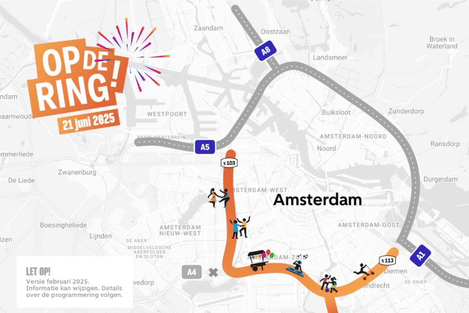 Het festivalterrein Op de Ring.