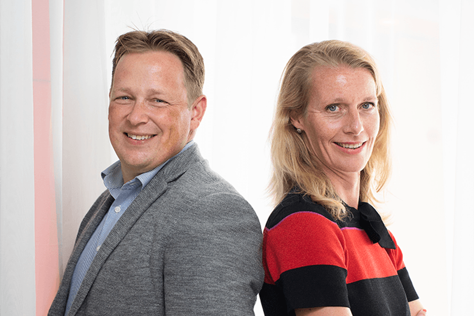 Rob Beltman en Maricken Hengeveld vertellen over de nieuwe huisstijl van Jaarbeurs Utrecht