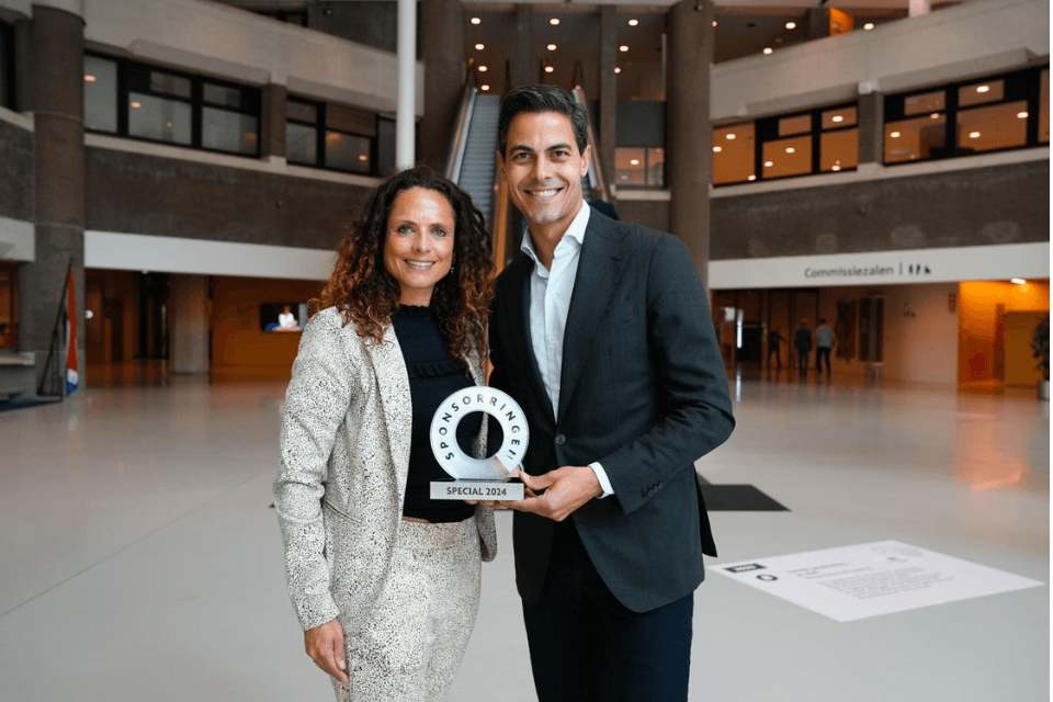 Rob Jetten wint SponsorRing award