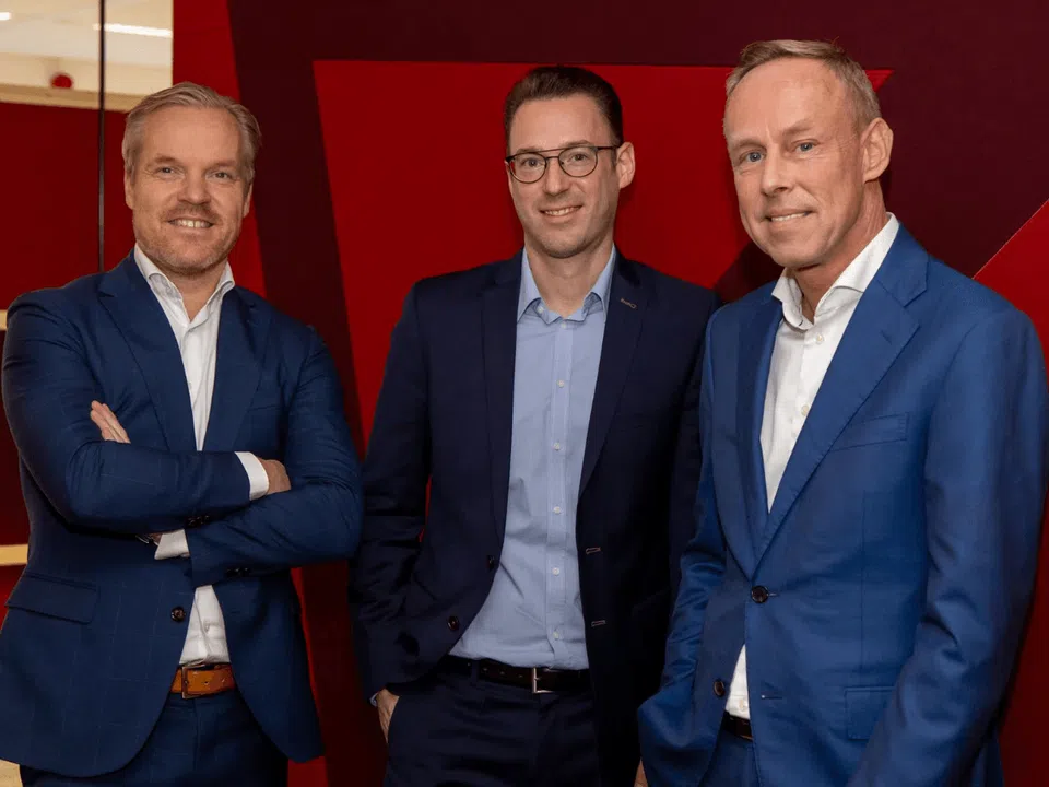 Rob van de Wiel – Sven Wiertz – Frank Mimpen van MECC Maastricht