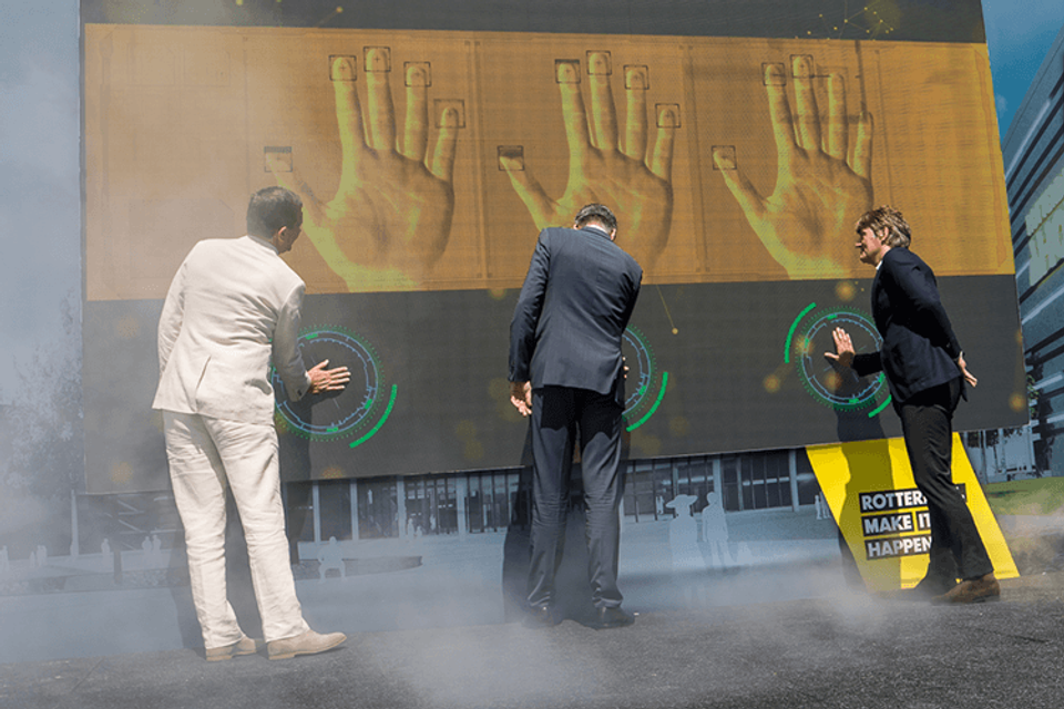 Rotterdam Ahoy Convention Centre eerste paal evenement