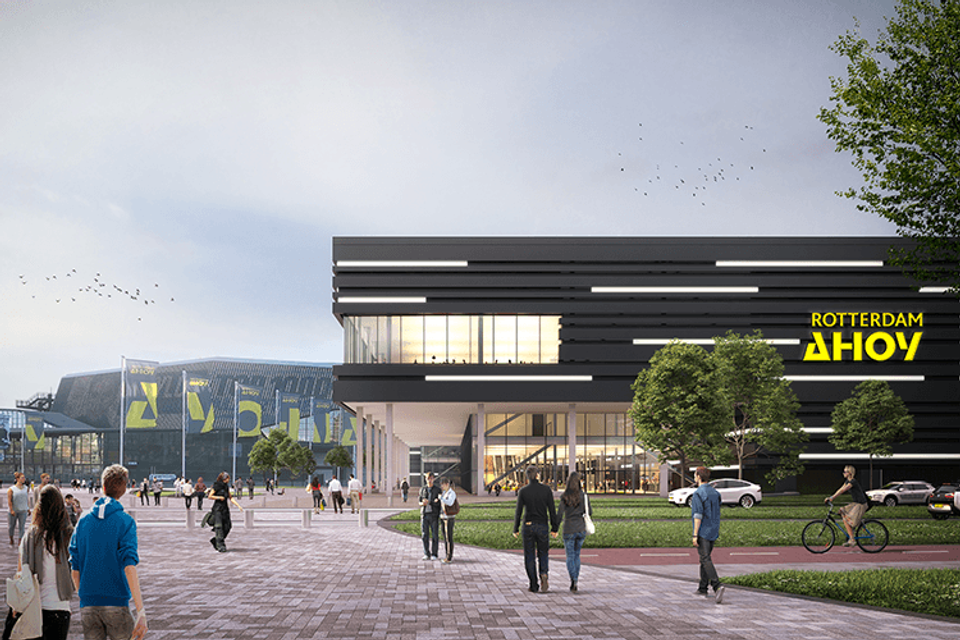Visual Rotterdam Ahoy na renovatie en uitbreiding