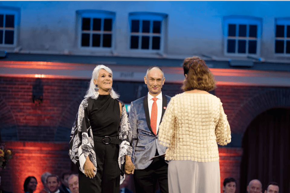 SAIL-directeur Mitra van Raalten en voorzitter Arie Jan de Waard