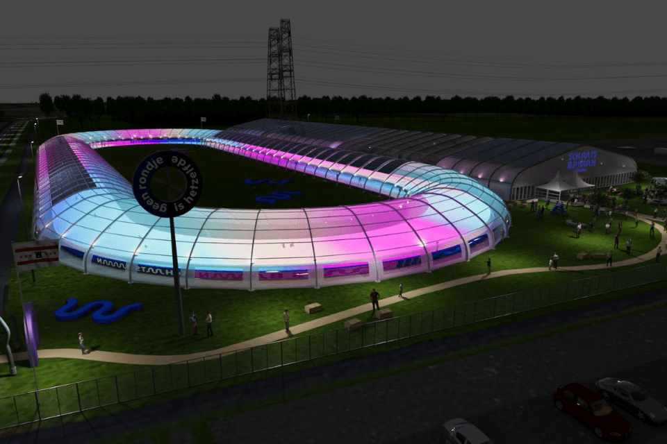 Schaatsbaan Drenthe concept visual