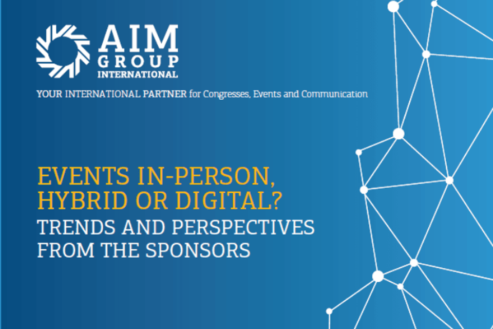 Cover AIM survey sponsoring events