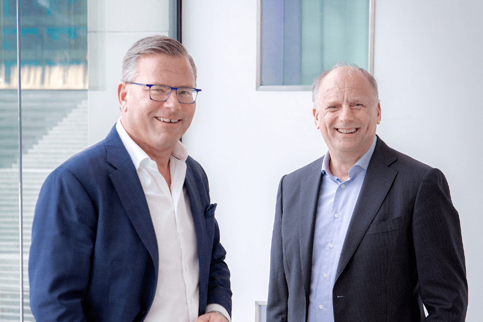 Jeroen van Hooff en Pascal van Gool, de statutaire directie van Koninklijke Jaarbeurs 