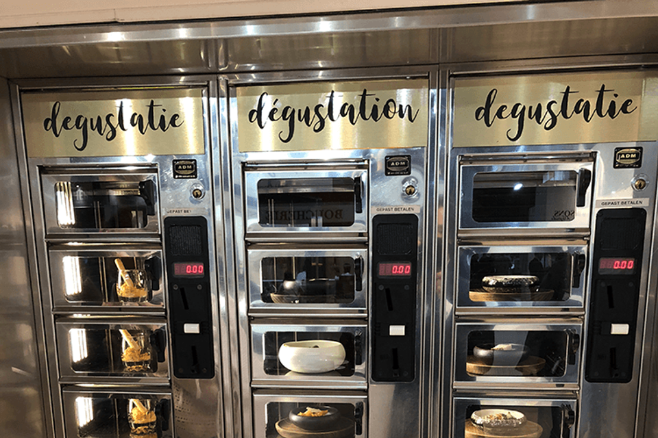 Tavola - Kroketmuur in de stand van BeFood