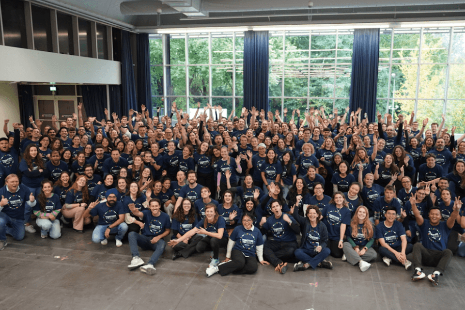 Teams van Kraft Heinz en Rise Against Hunger in de RAI