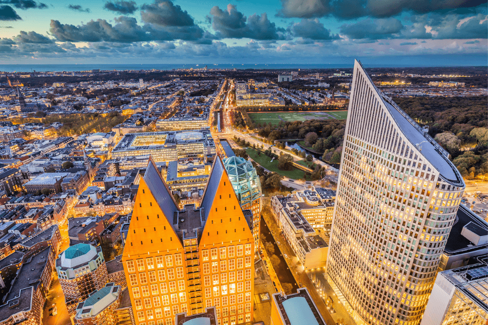 The Hague birds eye
