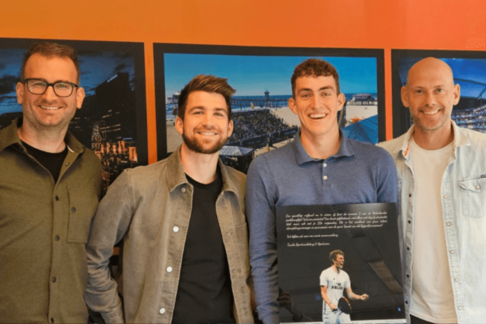 Thijs Roper gaat samenwerking aan met Sportworx en Touché Sportmarketing