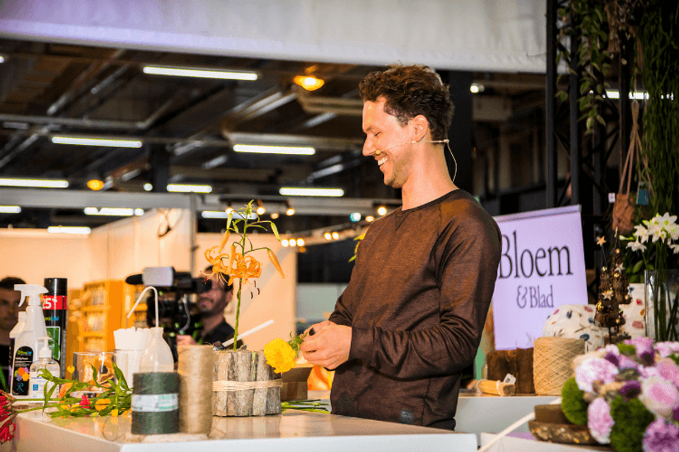 Het Bloem & Blad plein op Trendz najaar 2021