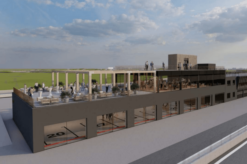 Uitbreiding pitgebouw Circuit Zandvoort