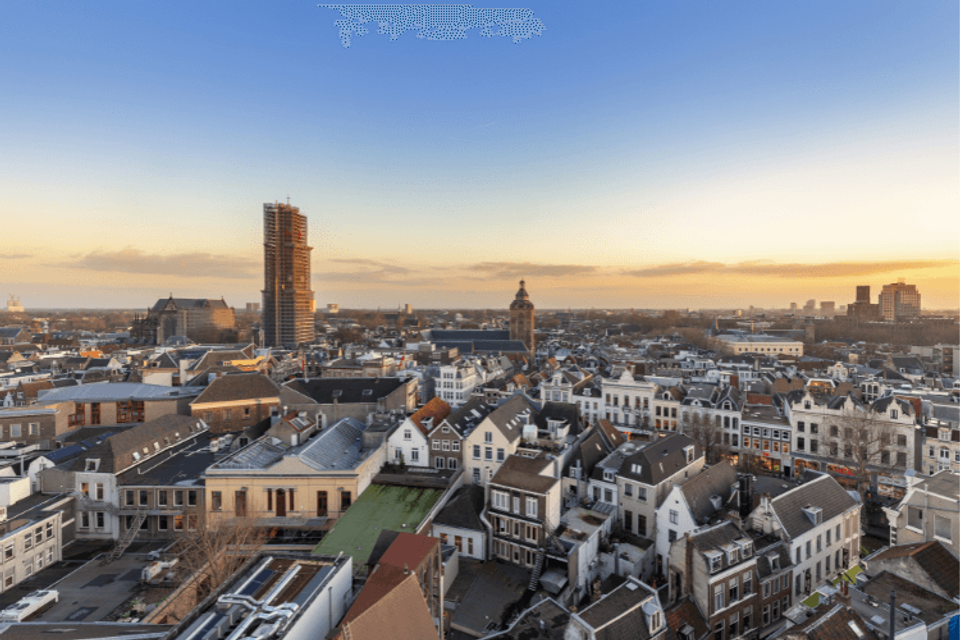 Utrecht - uitzicht over de stad