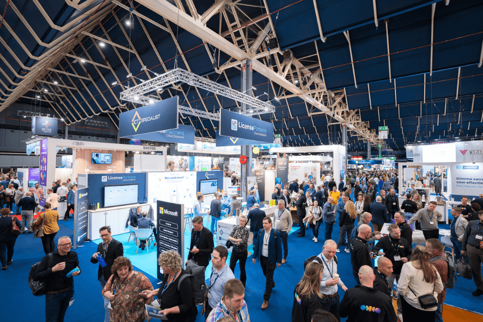 Beursvloer vakbeurs Zorg&ict 24