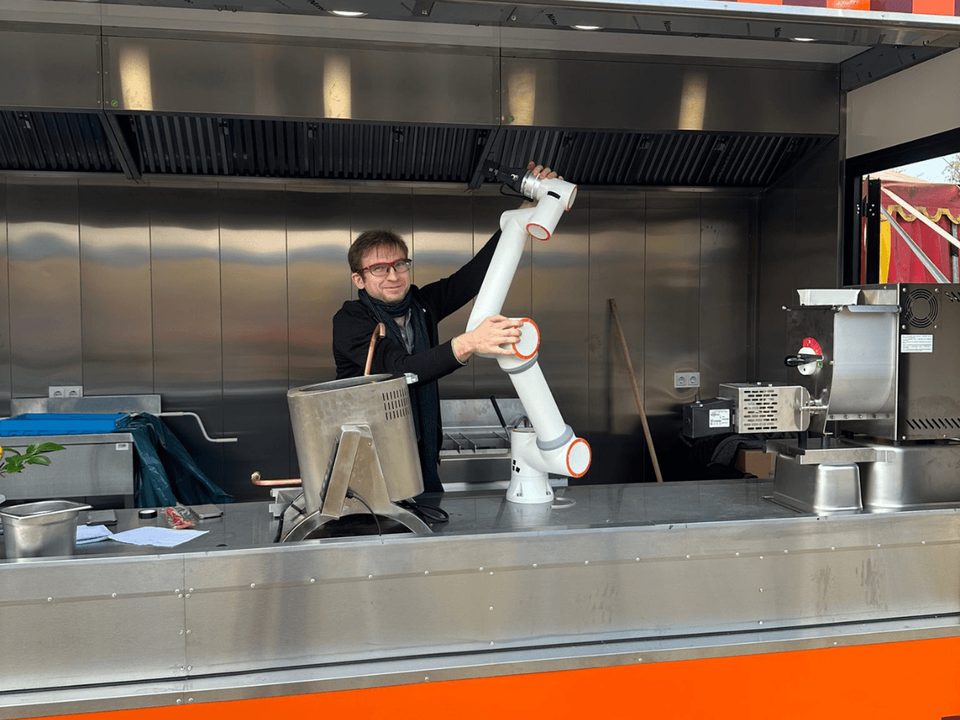 Veloce pasta-robot op Thuishaven