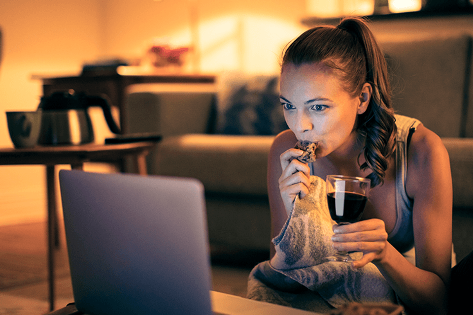 Proeverij als interactief onderdeel van een virtuele beurs