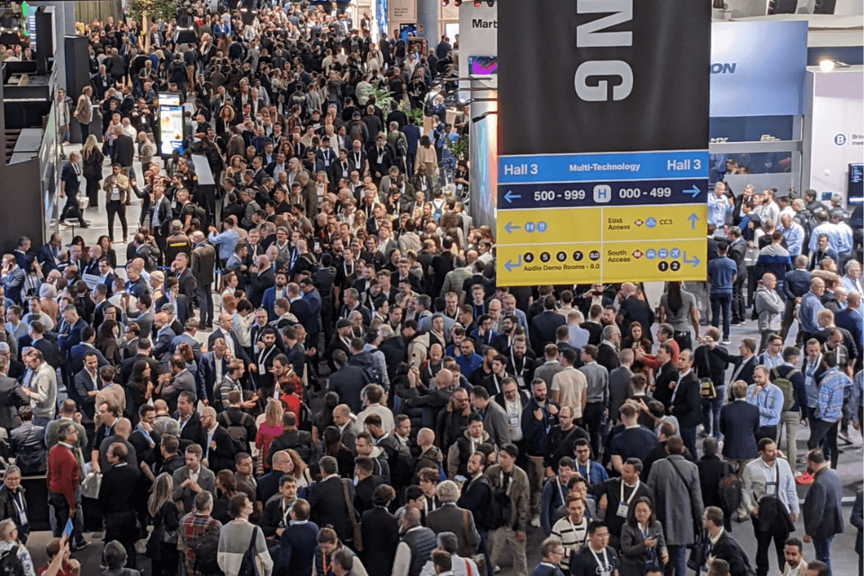 Vol hoofdgangpad op ISE 2024