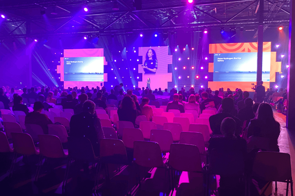 WSAI 2023 conference hall in Taets Art and Event Park