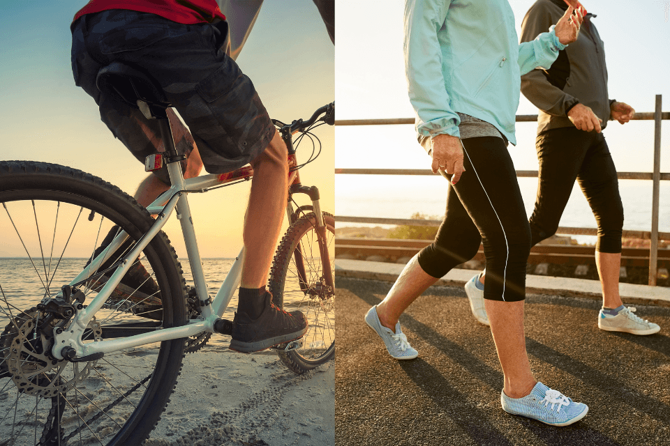 Wandelen en fietsen populairst