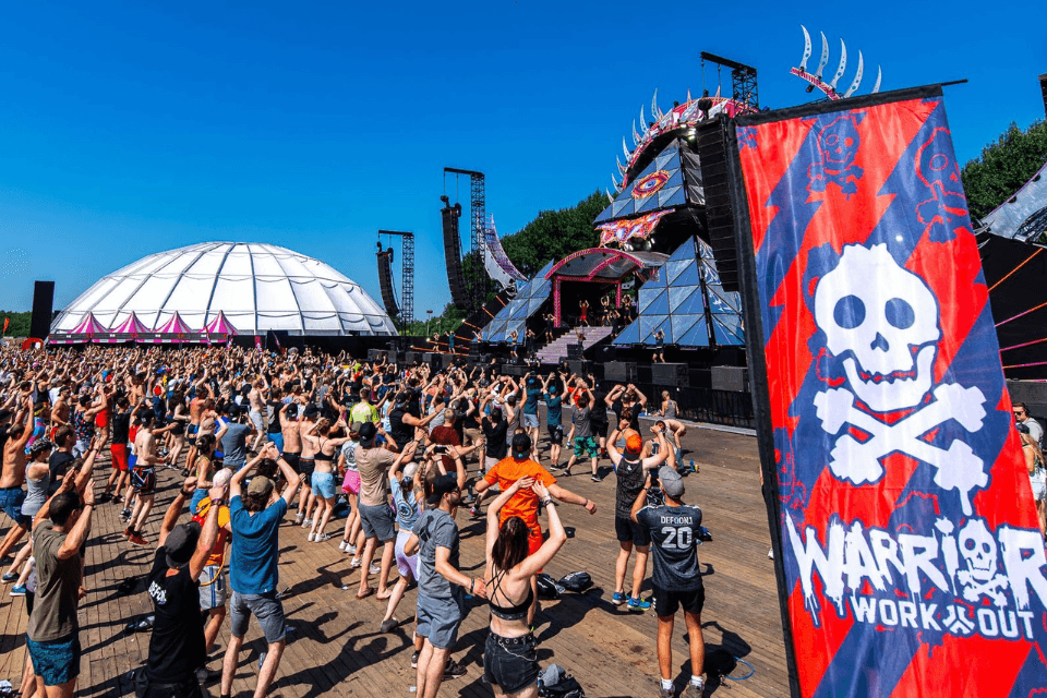 Warrior Workout op Defqon