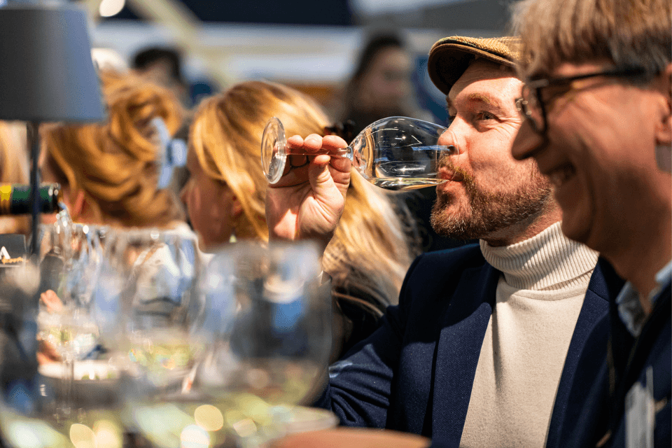 Wijn proeven op Wine Professional