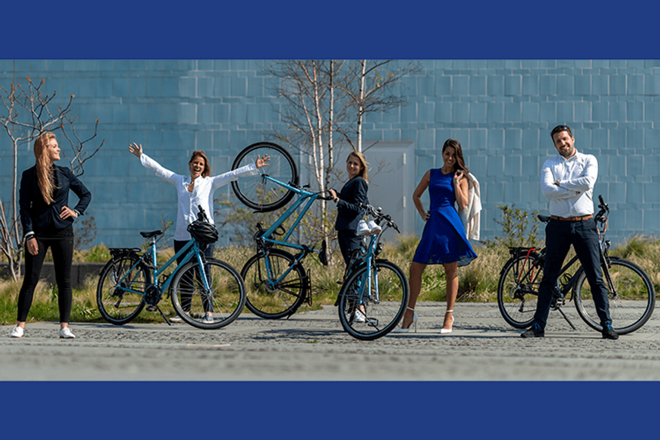 Cycling team Worldforum The Hague