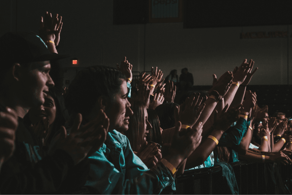 Applaudisserend publiek