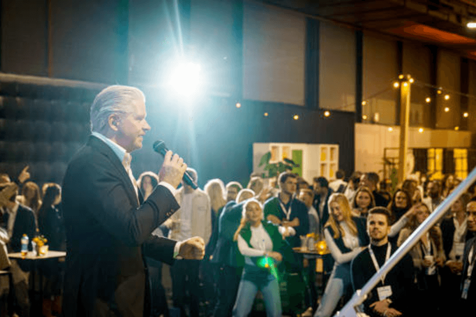 Dries Roelvink op de vorige editie van EventSummit