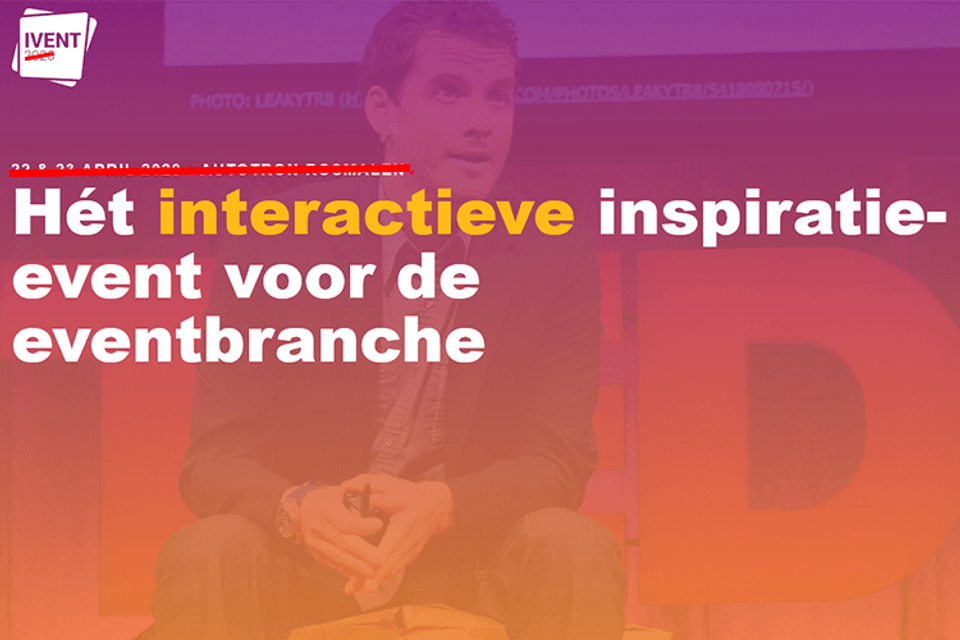 iVENT 2020 geannuleerd