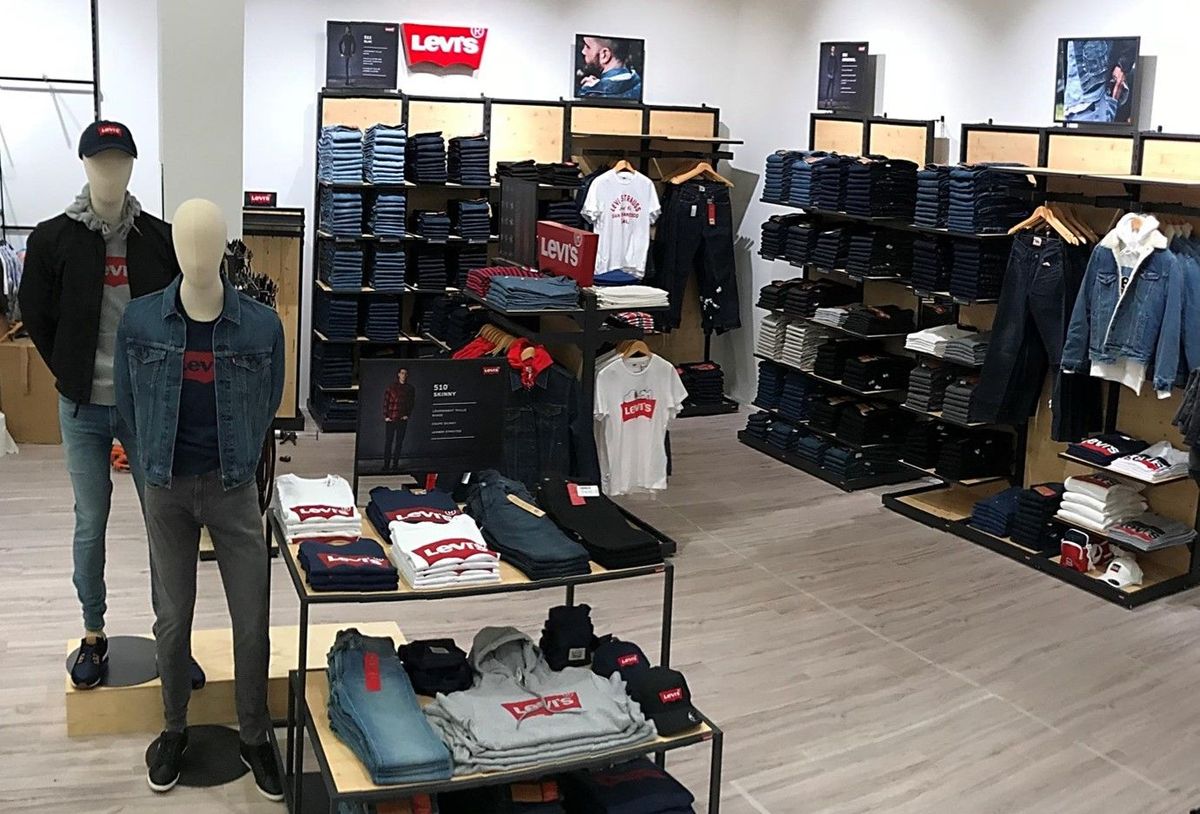 Levi’s Stackable Concept: retail zonder montage
