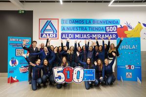 Aldi opent 500e Spaanse winkel, nummer 5.555 in totaal