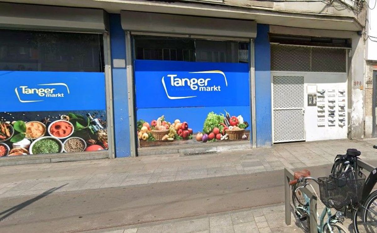 Belgische winkels Tanger Markt dicht wegens zwartwerk